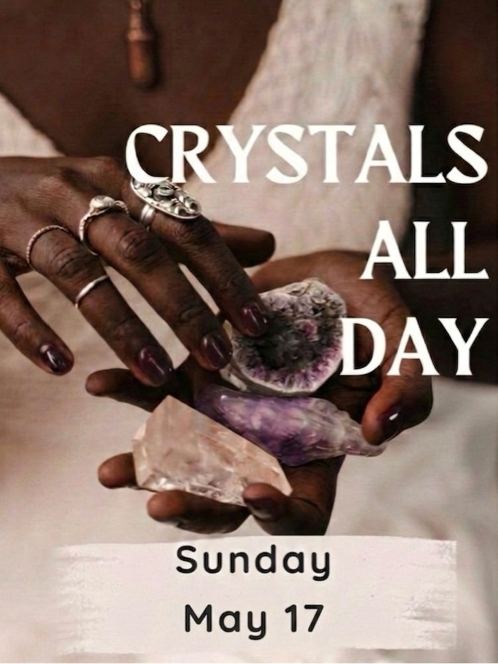 5/17/26 - Crystals All Day Train Sunday w/Snoopy & Frankie